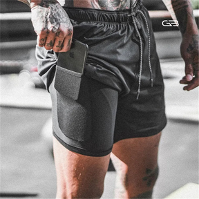 Shorts de compressão masculino