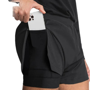 Shorts Running Dupla Camada - ASRV®