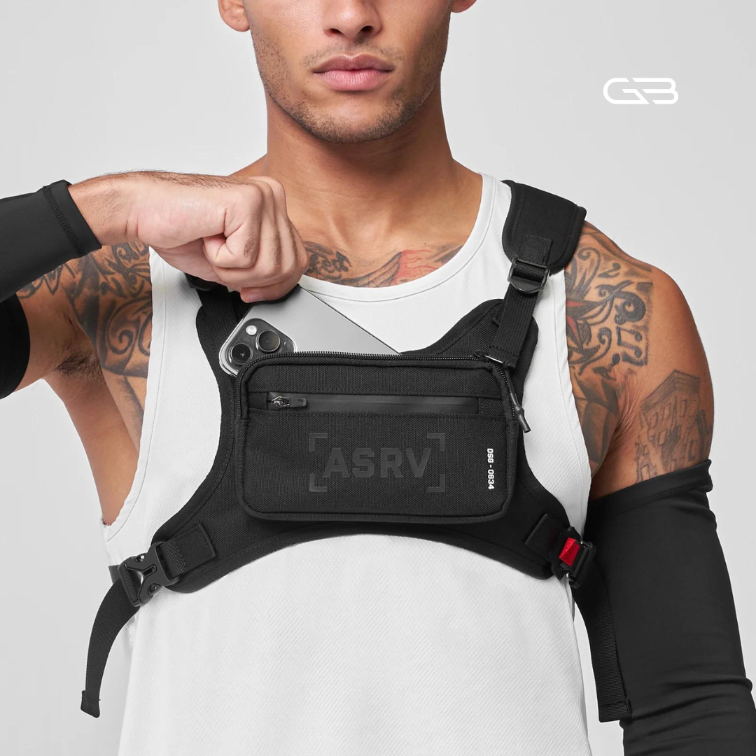 Colete Peitoral Refletivo - Chest Bag Atletic