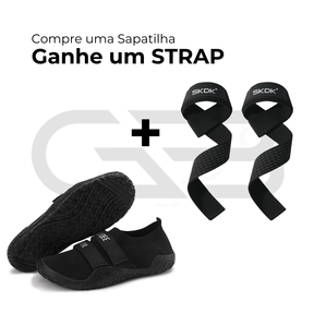 Sapatilha Powerlifting Pro Solado Antiderrapante + Strap SKDK Brinde