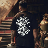 Camiseta Masculina Oversized Barbell Brigade