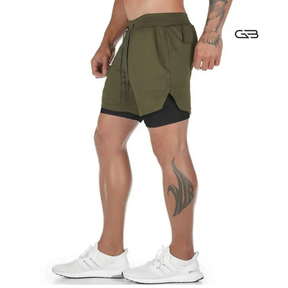 Shorts de compressão masculino