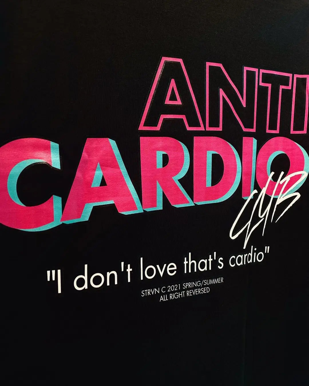 Camiseta Oversized - Anti Cardio Club