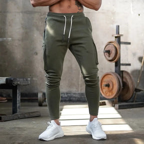 Calça Esportiva Masculina em Moletom Jogger Dry-Fit