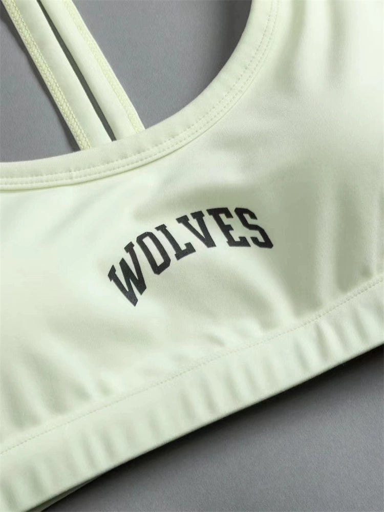 Top Feminino Wolf Head Fashion