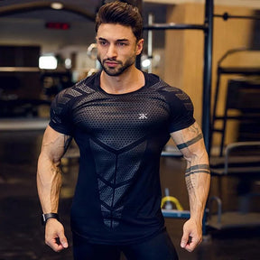 Camiseta Masculina Compressiva Dry-Fit