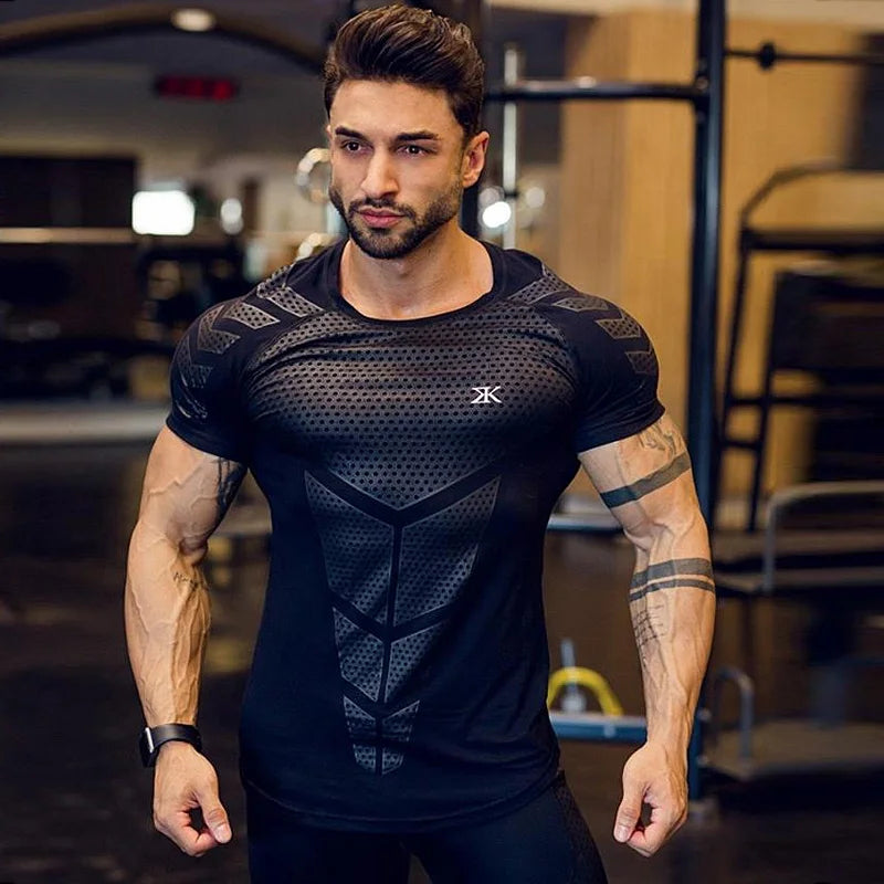 Camiseta Masculina Compressiva Dry-Fit