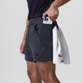 Shorts Masculino Moletom com Bolso Lateral ASRV®