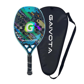 Raquete de Carbono 18K para Beach Tennis Gaivota + Bag