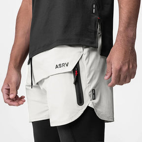 Shorts Masculino com Recortes ASRV®