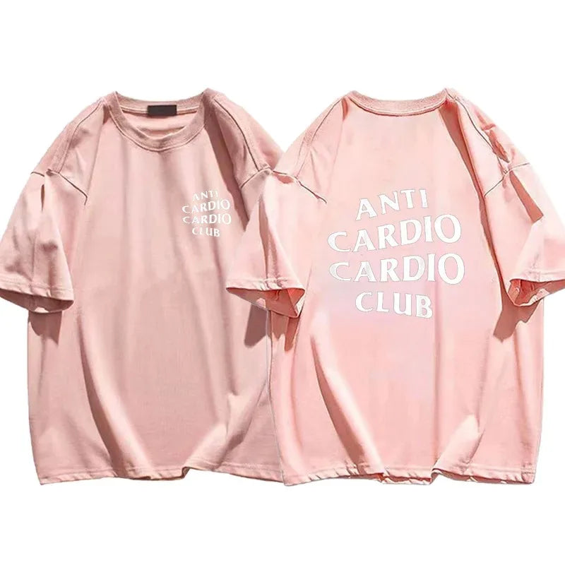 Camiseta Oversized Anti Cardio Club