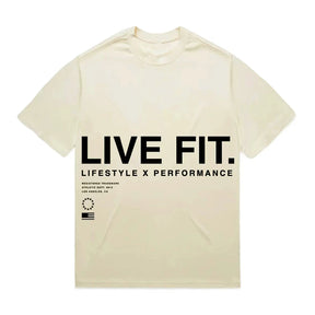 Camiseta Oversized Masculina Lifestyle x Performance LIVE FIT®