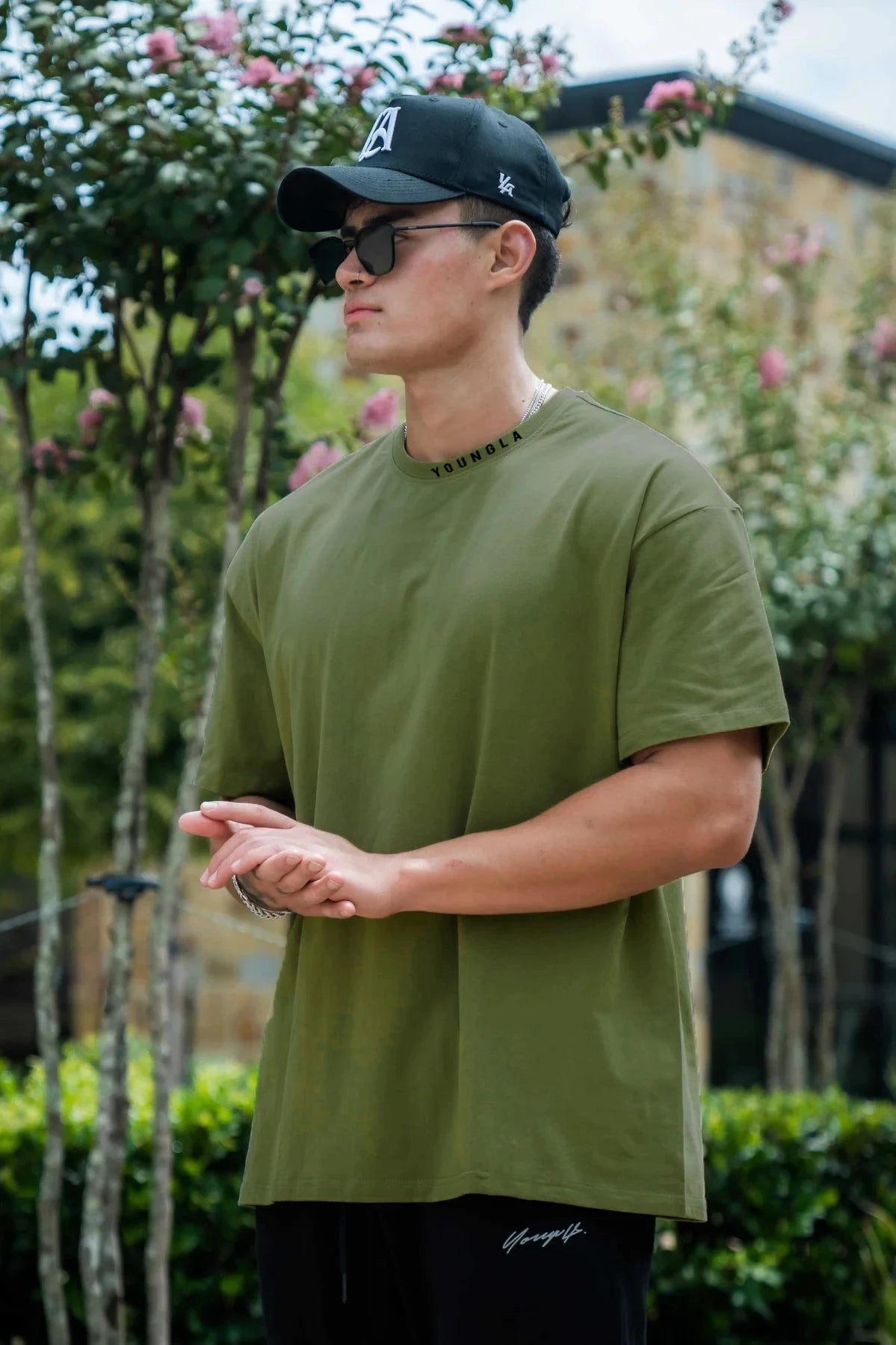 Camiseta Masculina Oversized Basic Youngla