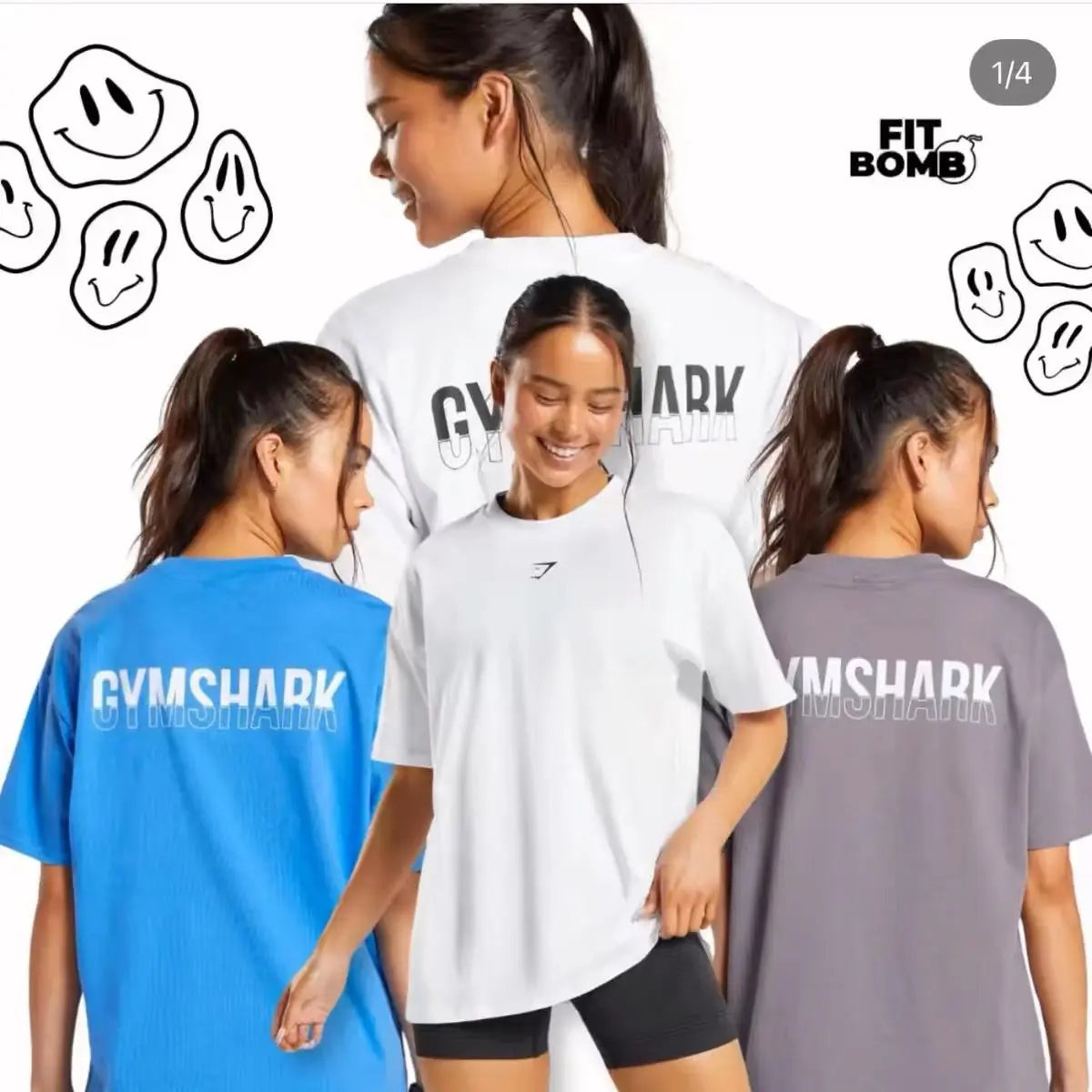 Camiseta Feminina Fitness GYMSHARK