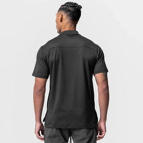 Camiseta Masculina com Gola Dry-Fit ASRV®