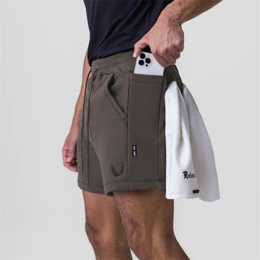 Shorts Masculino Moletom com Bolso Lateral ASRV®