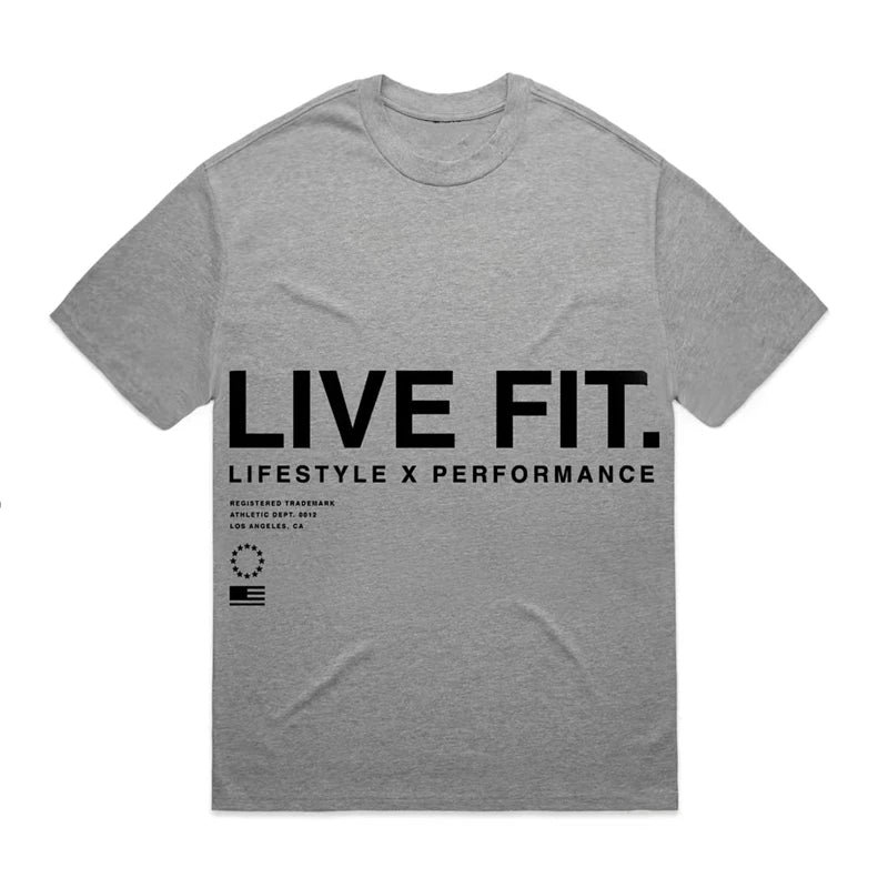 Camiseta Oversized Masculina Lifestyle x Performance LIVE FIT®