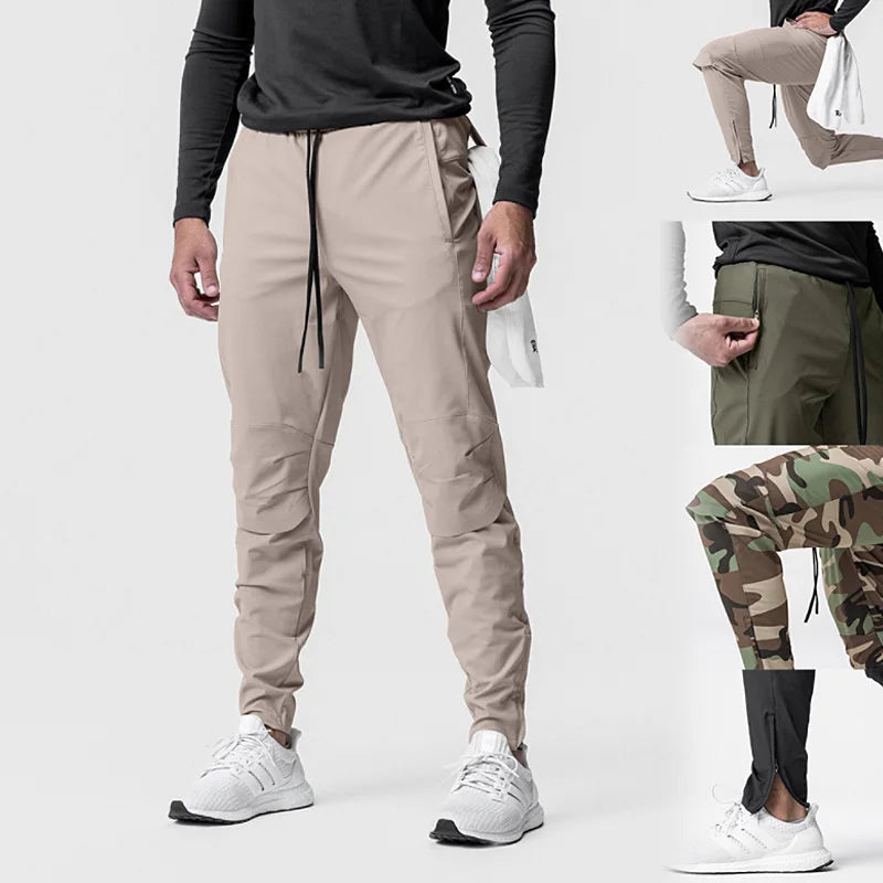 Calça Masculina Jogger Tracking com Zíper