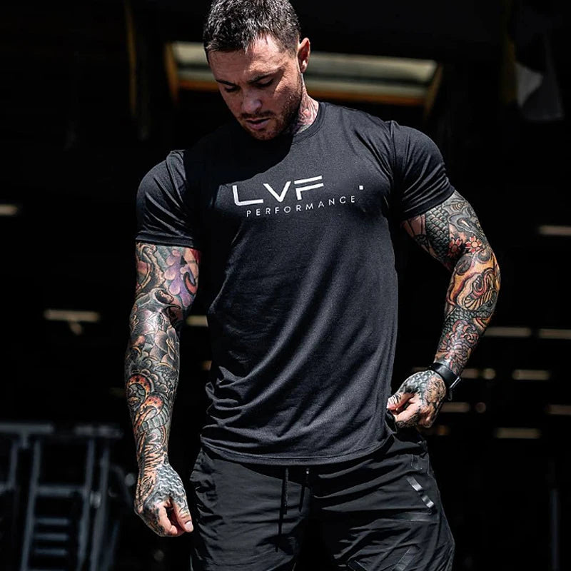 Camiseta Masculina Fitness Basic LVF