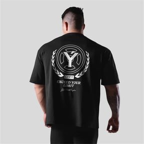 Camiseta Masculina Oversized "Exceed Your Limit" LYFT®