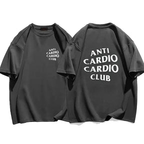 Camiseta Oversized Anti Cardio Club