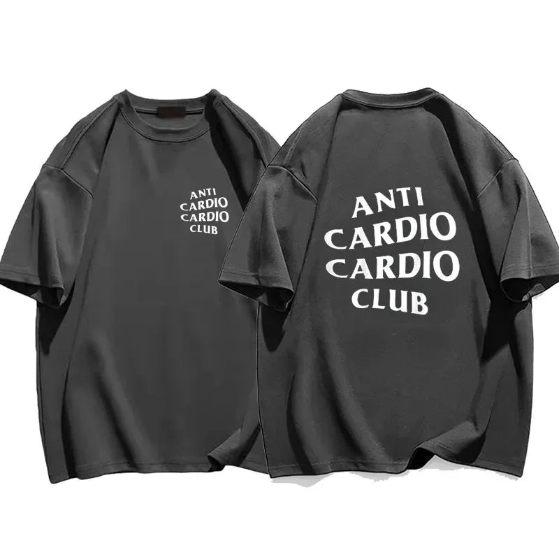 Camiseta Oversized Anti Cardio Club