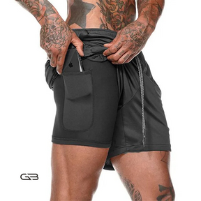 Shorts de compressão masculino