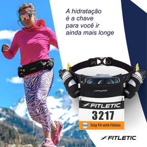 Cinto de Hidratação Refletivo Hydra 16 Fitletic