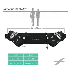 Cinto de Hidratação Refletivo Hydra 16 Fitletic